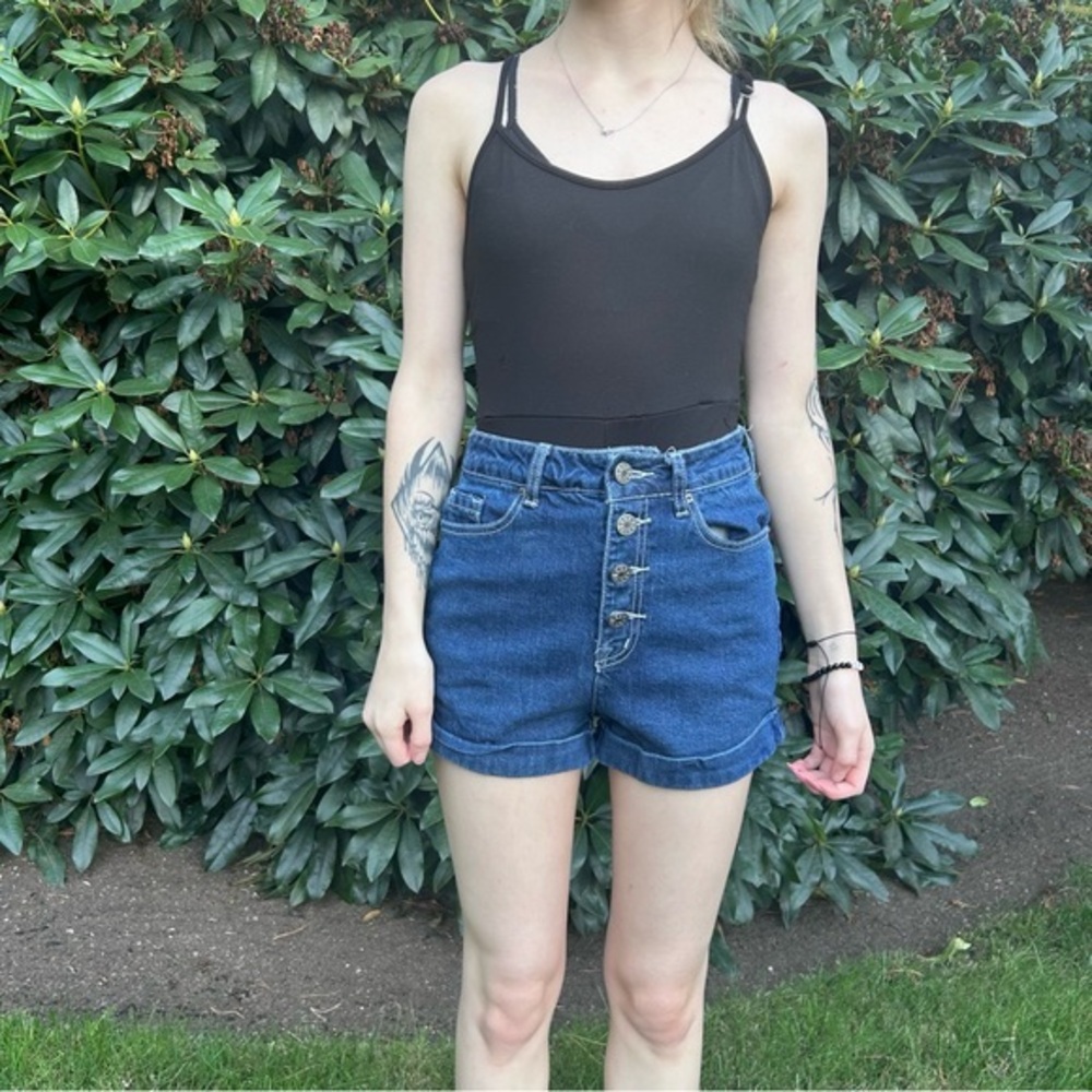 BDG Super High Rise Moxy Denim Shorts